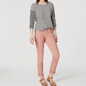 2/$15 🍉 Ann Taylor Loft Pink Skinny Crop Jeans